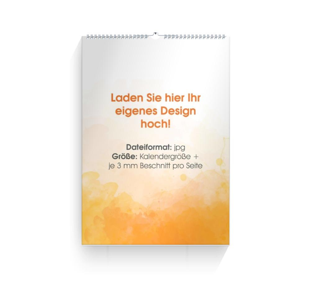 Wandkalender ohne Kalendarium