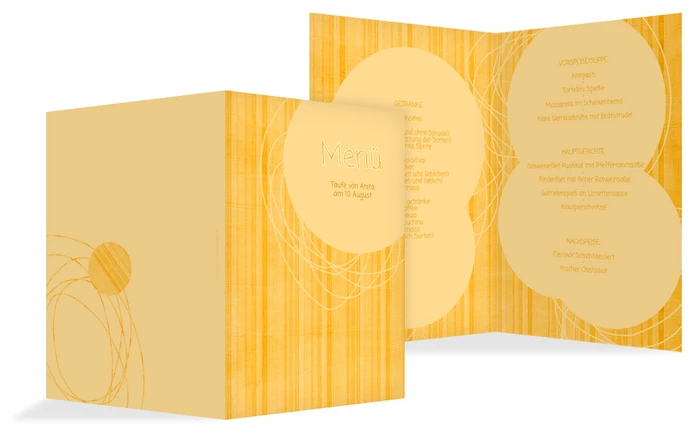 Taufe Menükarte Wollknäul Taufe Menükarte Wollknäul