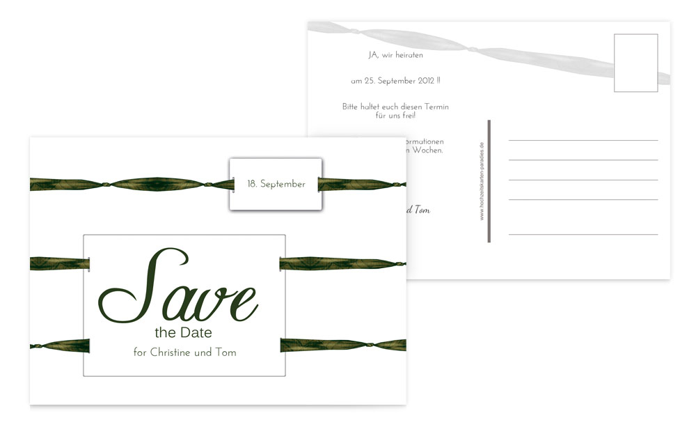 Save the Date Loop Label Save the Date Loop Label