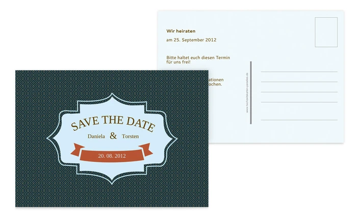 Save the Date Harmonie Save the Date Harmonie