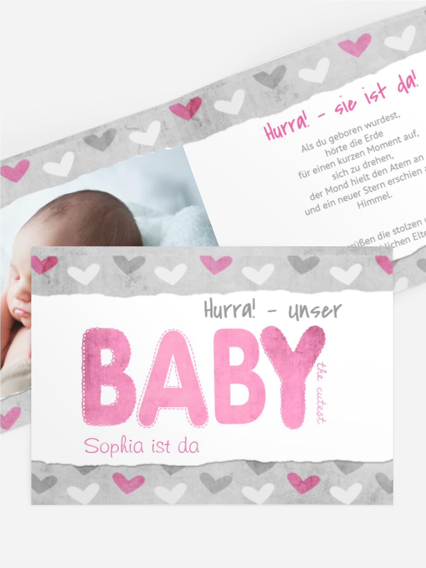 Babykarte Cute Baby Babykarte Cute Baby