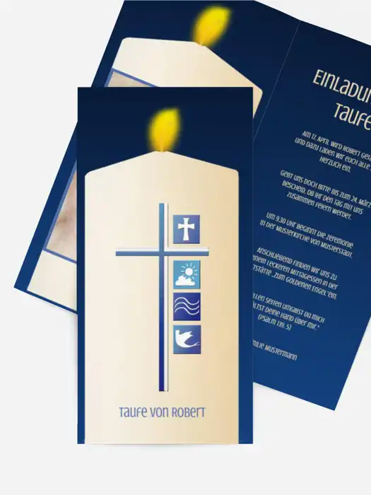 Taufkerze Taufkerze