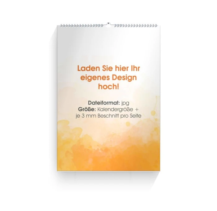 Wandkalender ohne Kalendarium