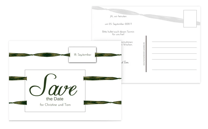Save the Date Loop Label Save the Date Loop Label