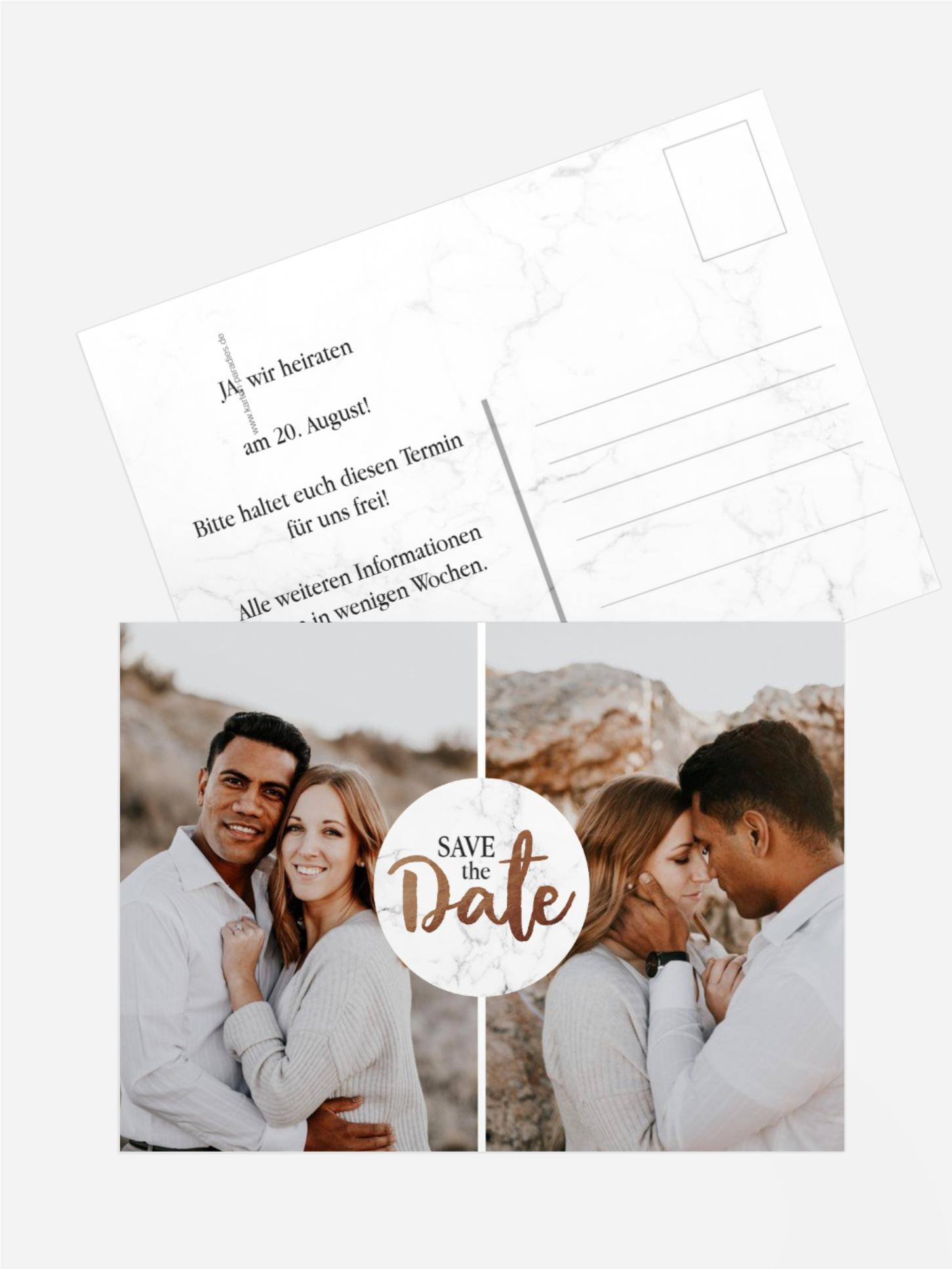 Save the Date Marmor