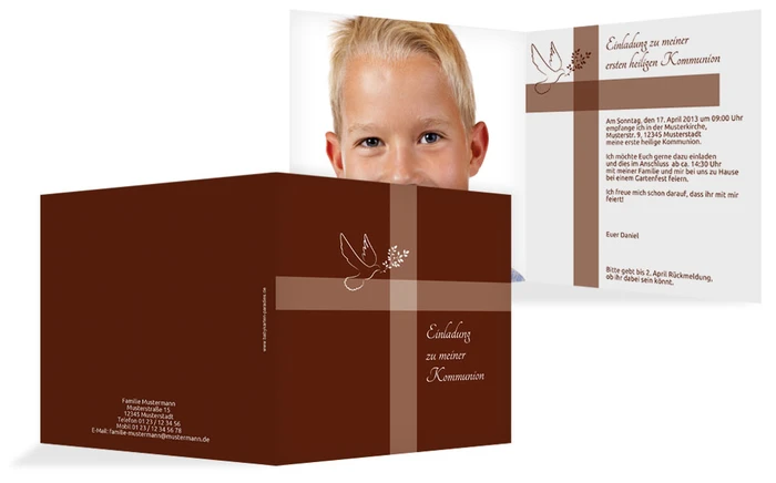 Einladung zur Kommunion Glaubensbote