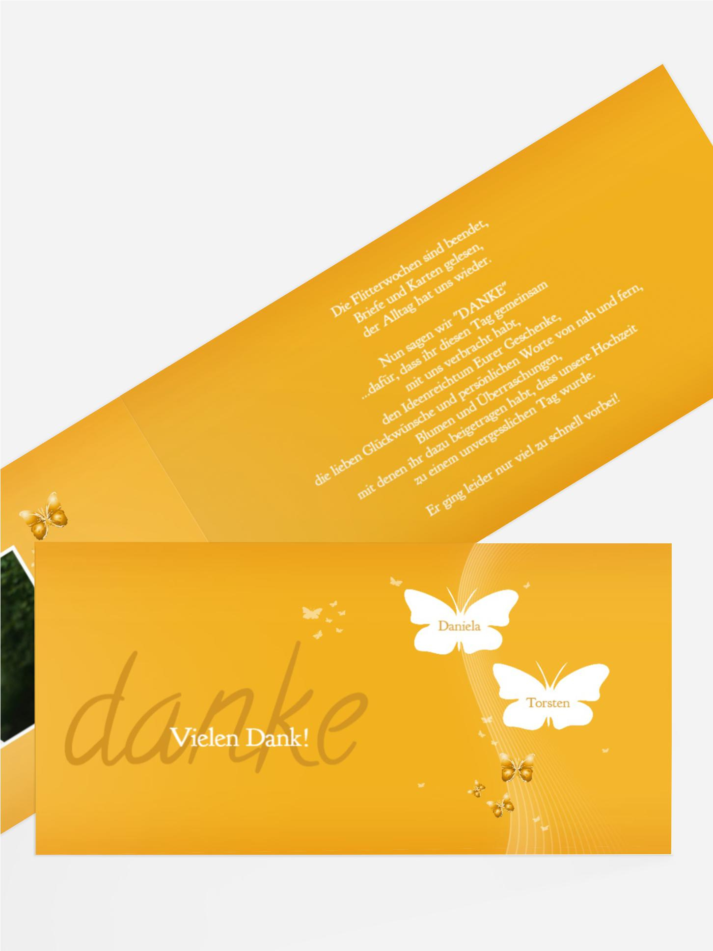 Dankeskarte DIN Traumpaar