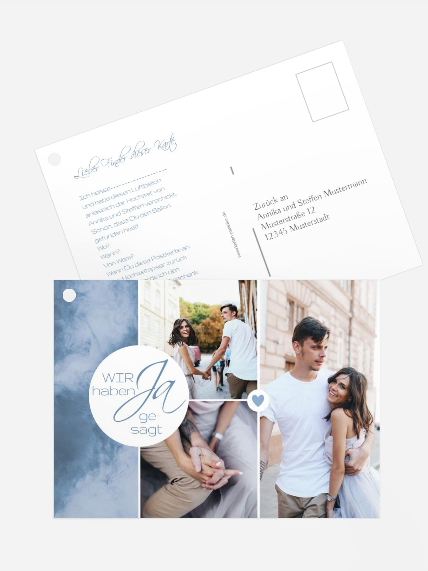 Ballonflugkarte Sanft Ballonflugkarte Sanft