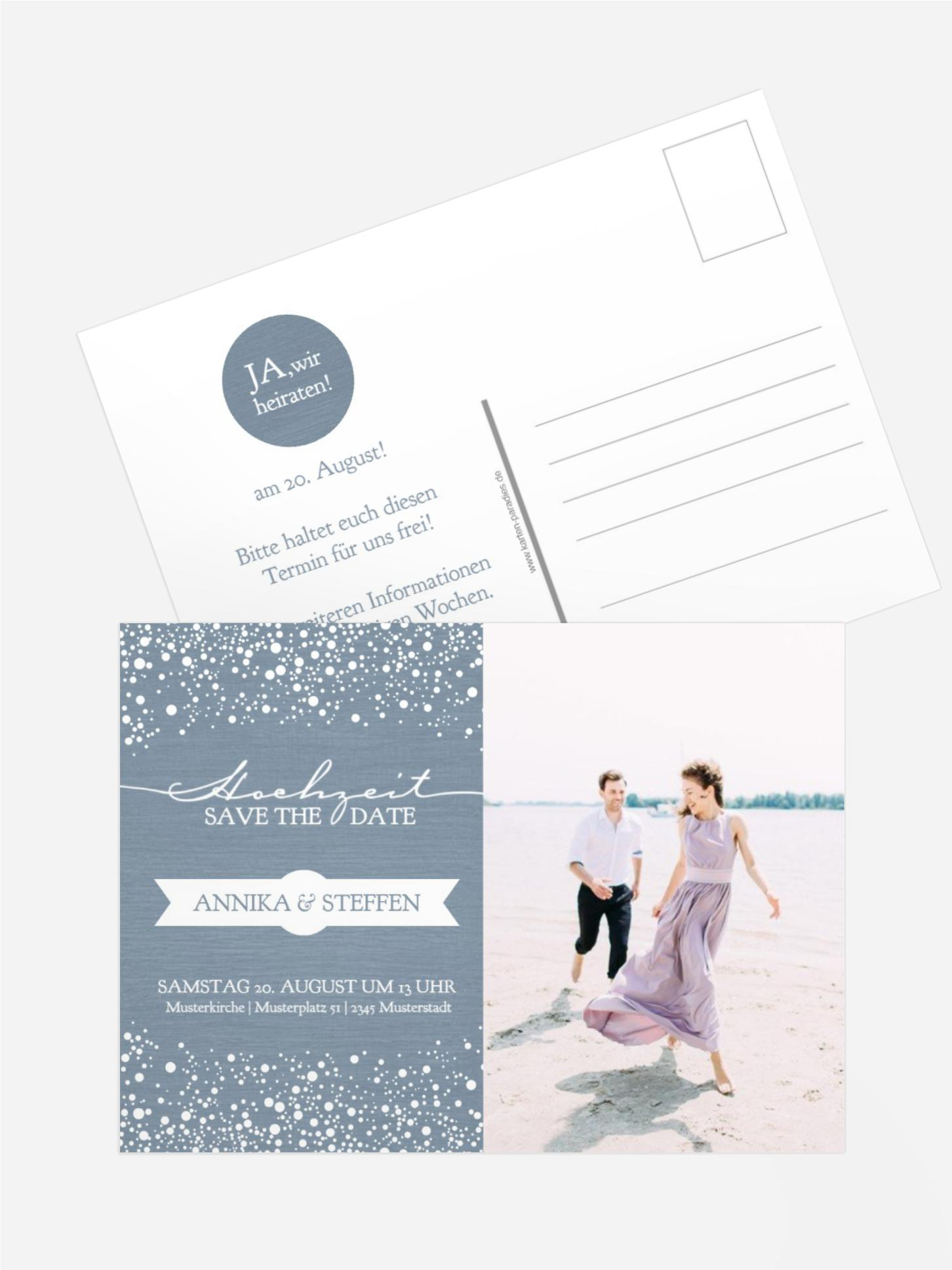 Save the Date Funkenflug