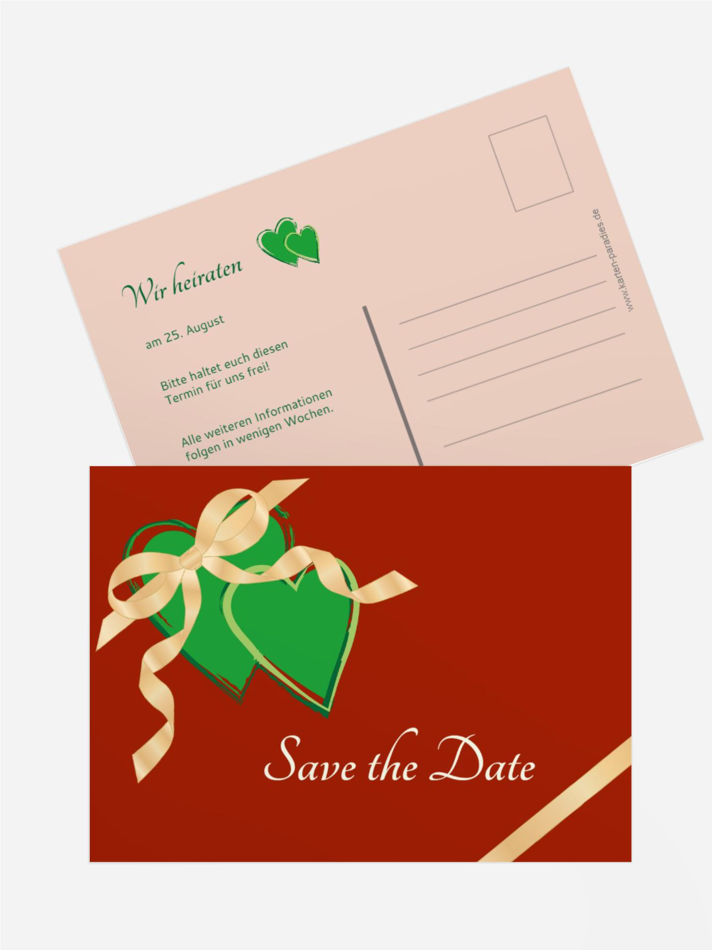 Save the Date Eheglück