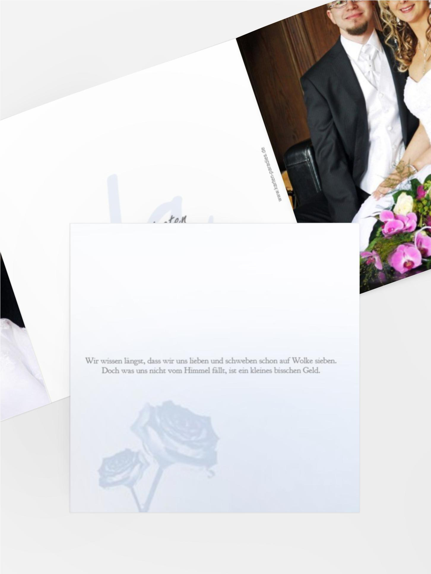 Hochzeitseinladung 3 Vermählung