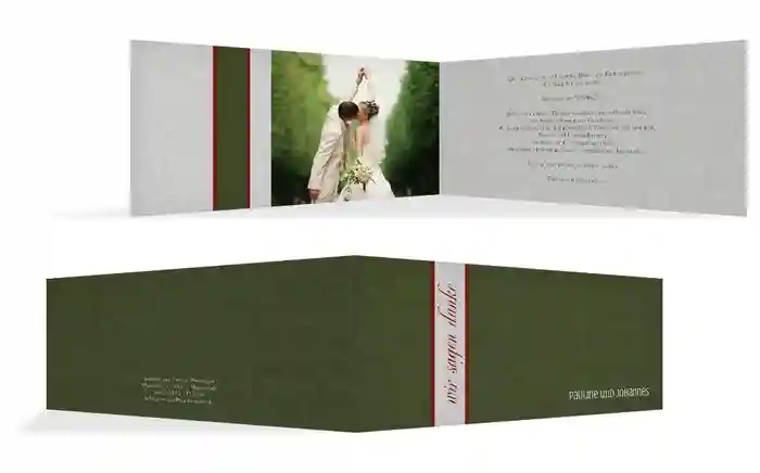 Danksagungskarte Für immer