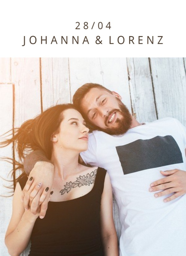 Fotomagnete zur Hochzeit Goldenes Gestrüpp