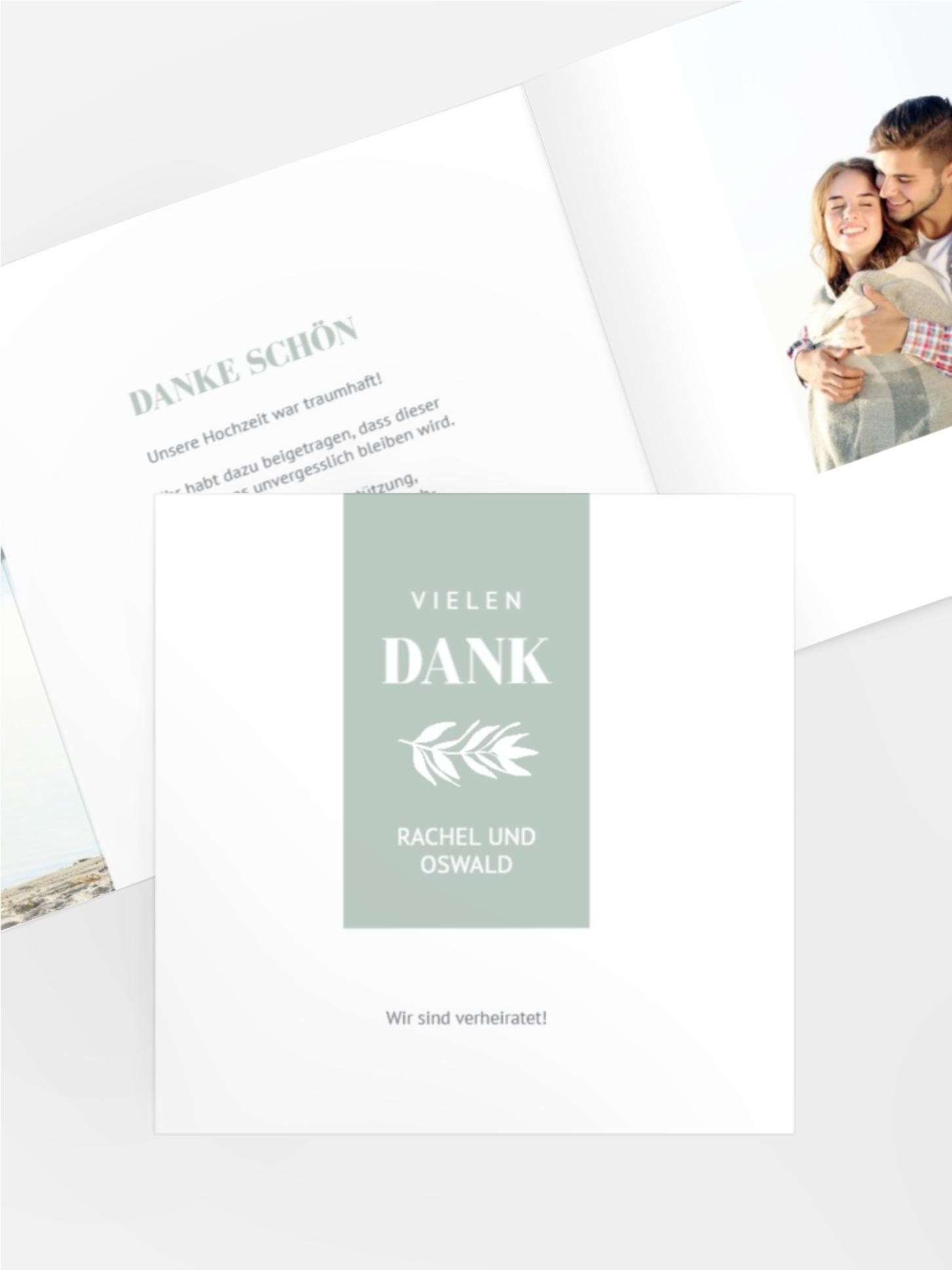 Dankeskarte Gewächs