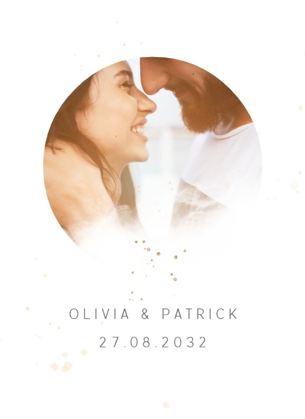 Fotomagnete zur Hochzeit Sanfter Nebel