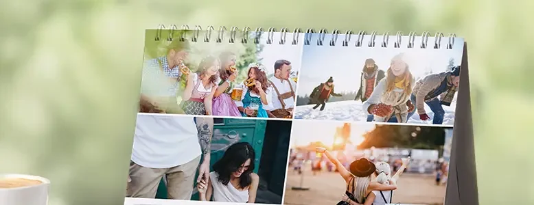 Tischkalender 2026 selbst gestalten – praktischer Aufsteller