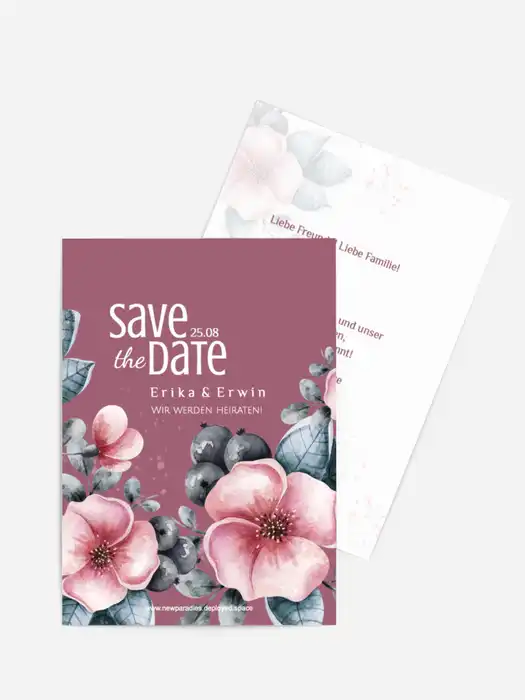 Präsente Blumenflut