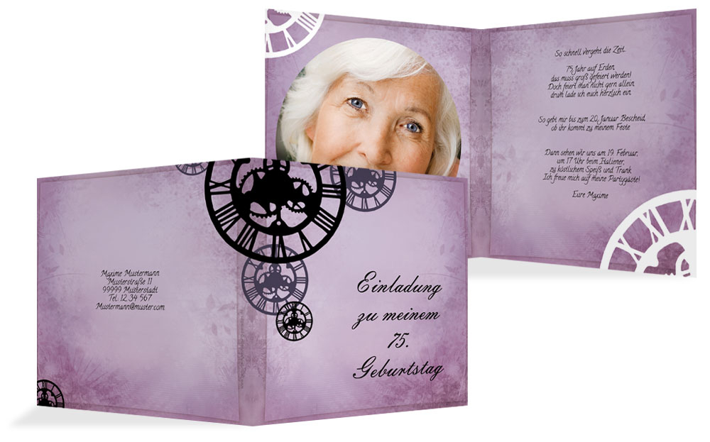 Einladung zum Geburtstag Schöne Zeit Foto 75