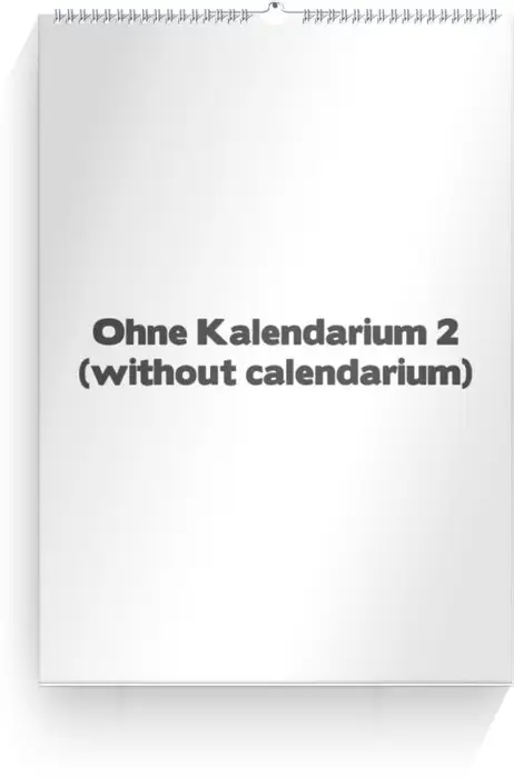 Antje Kalender ohne Kalendarium Test 2