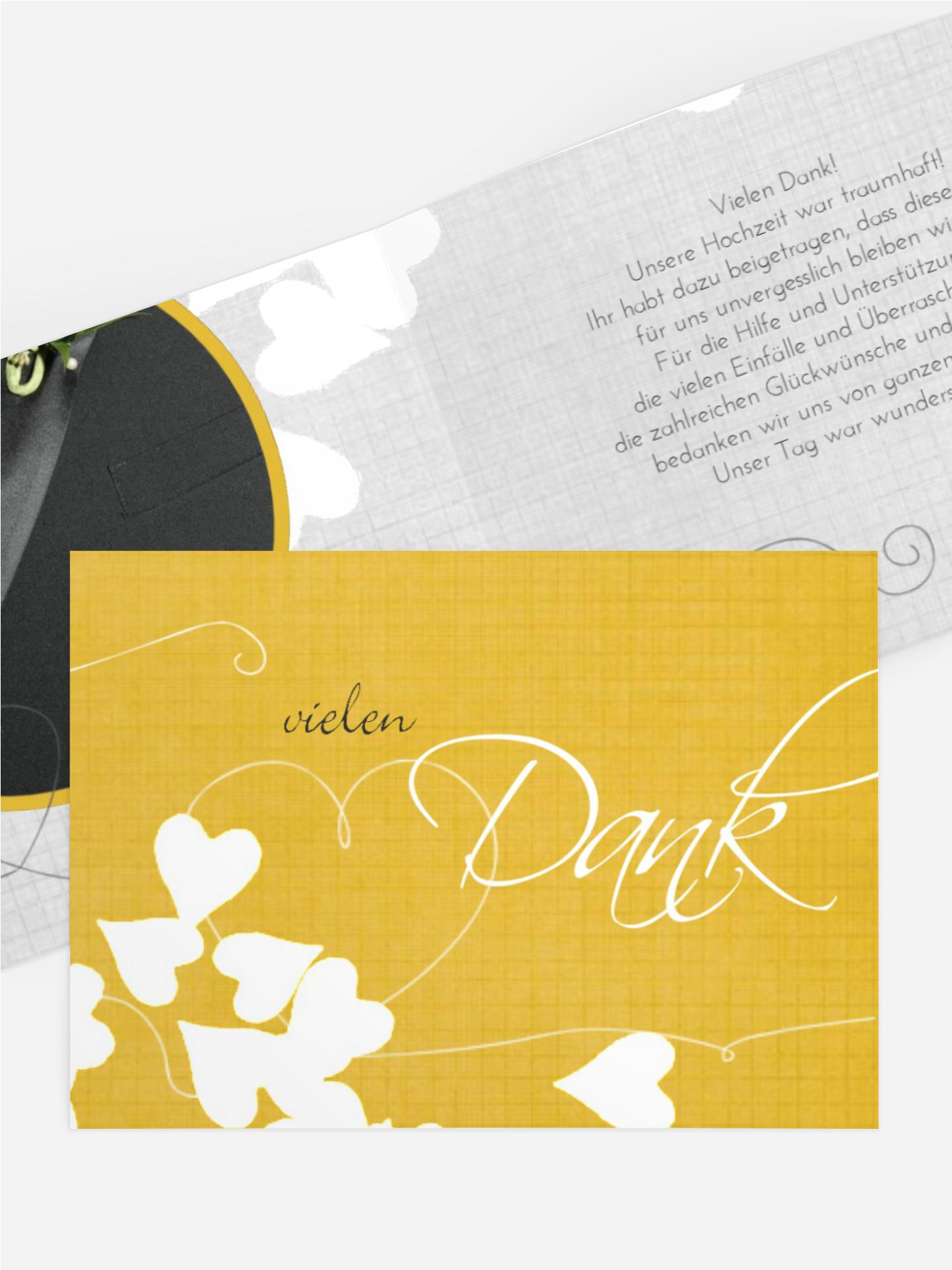 Dankeskarte ewiges Band