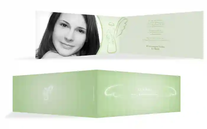 Einladungskarte Konfirmation Angel Wings