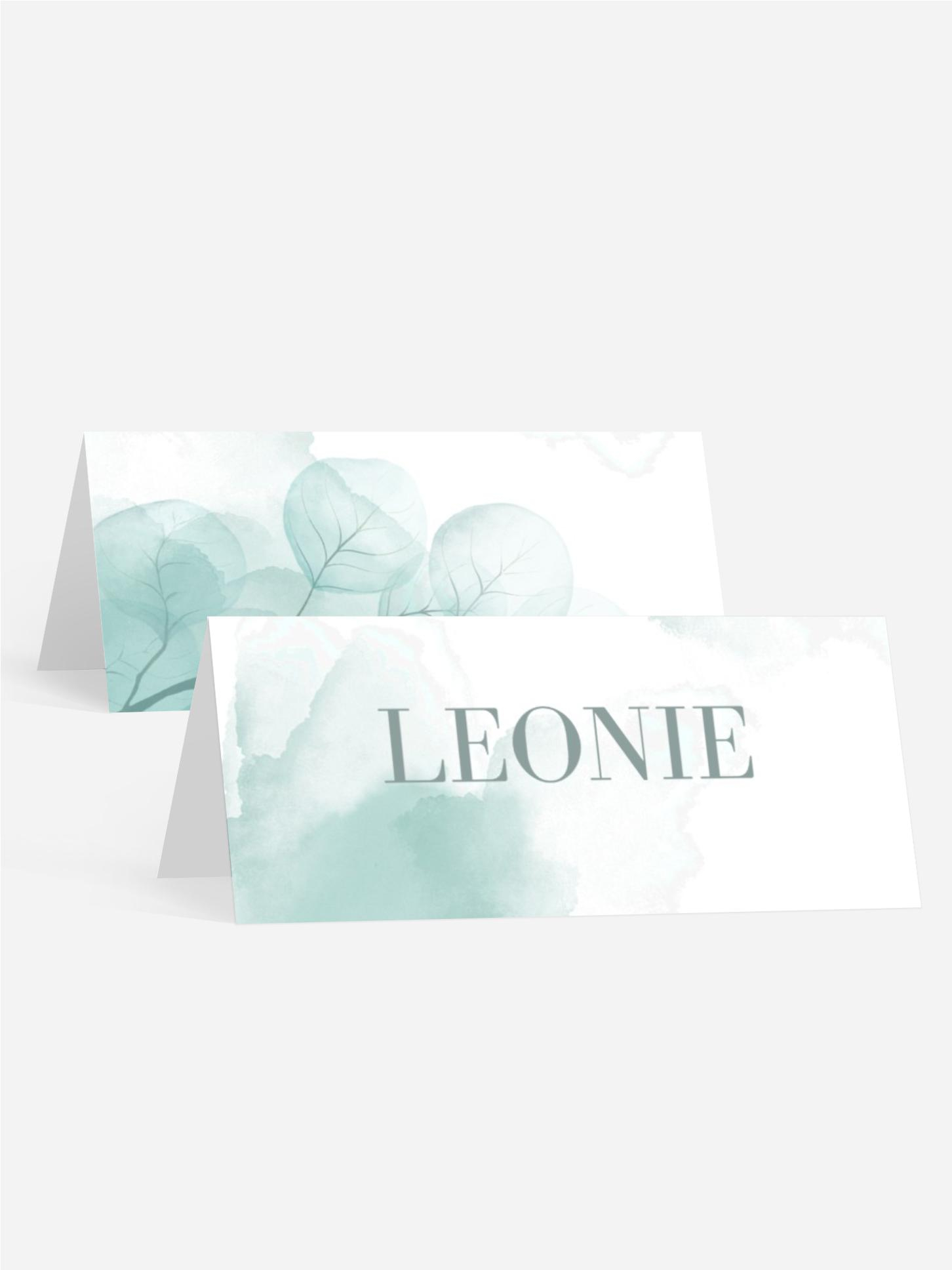 Tischkarte Wolkenbaum