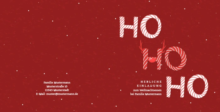 Foto Weihnachtseinladung 01MT