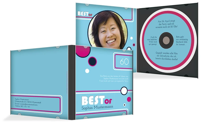 Geburtstagseinladung Best Of CD Foto 60