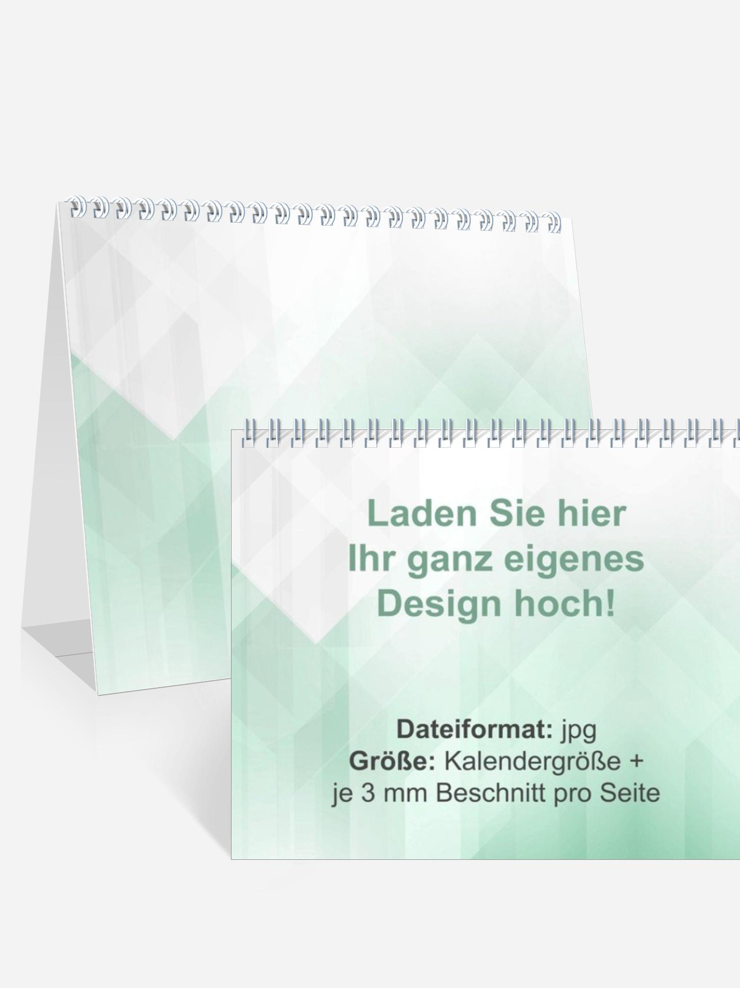 Monats-Tischkalender ohne Kalendarium Monats-Tischkalender ohne Kalendarium