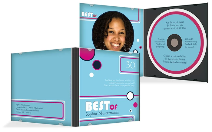 Geburtstagseinladung Best Of CD Foto 30