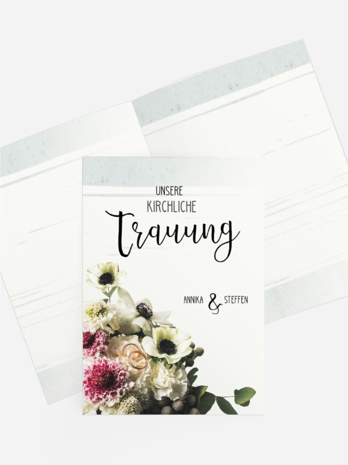 Kirchenheft Bouquet