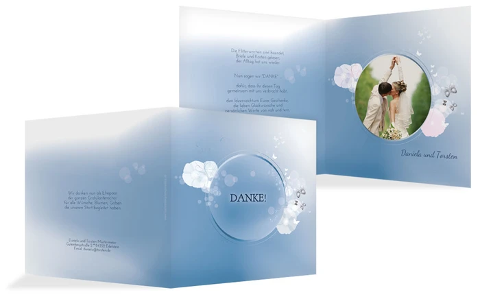 Dankeskarte Liebeszauber