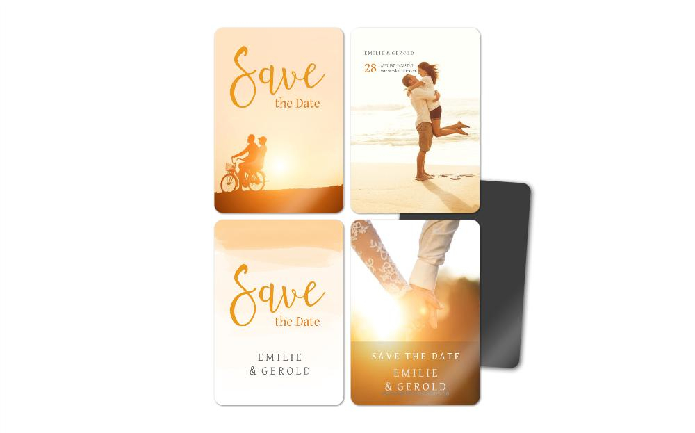 Fotomagnete zur Hochzeit Gemeinsam