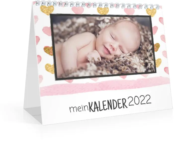Wochen-Tischkalender Herzallerliebst