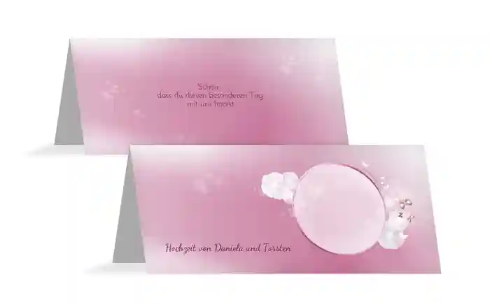 Tischkarte Liebeszauber