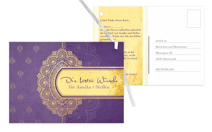 Ballonkartekarte Mumbai