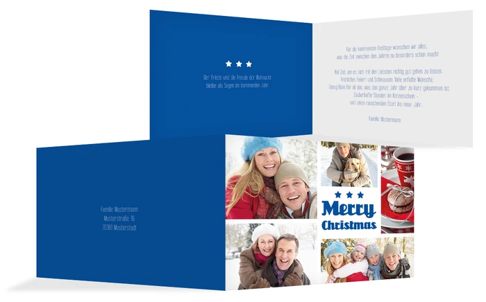 Weihnachtsgrußkarte Bilder