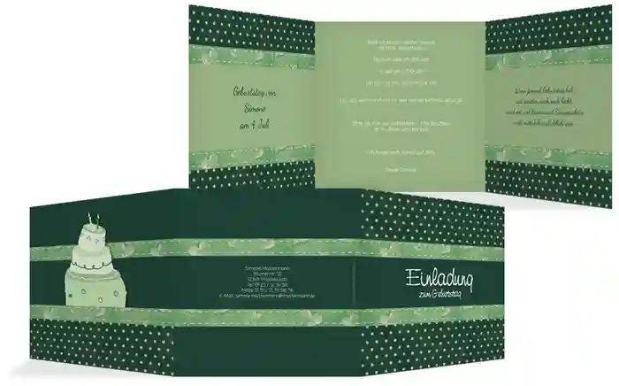 Geburtstagseinladung Harmonie