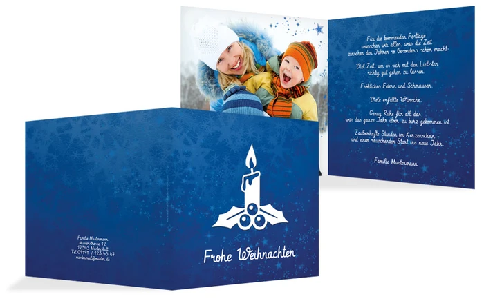 Weihnachtsgrußkarte Privat Advent Weihnachtsgrußkarte Privat Advent