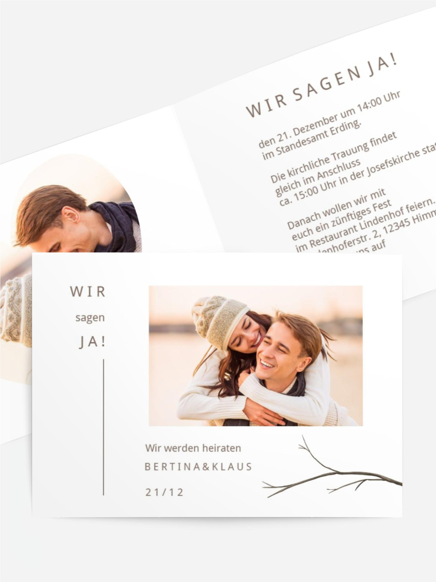 Winterliche Liebe