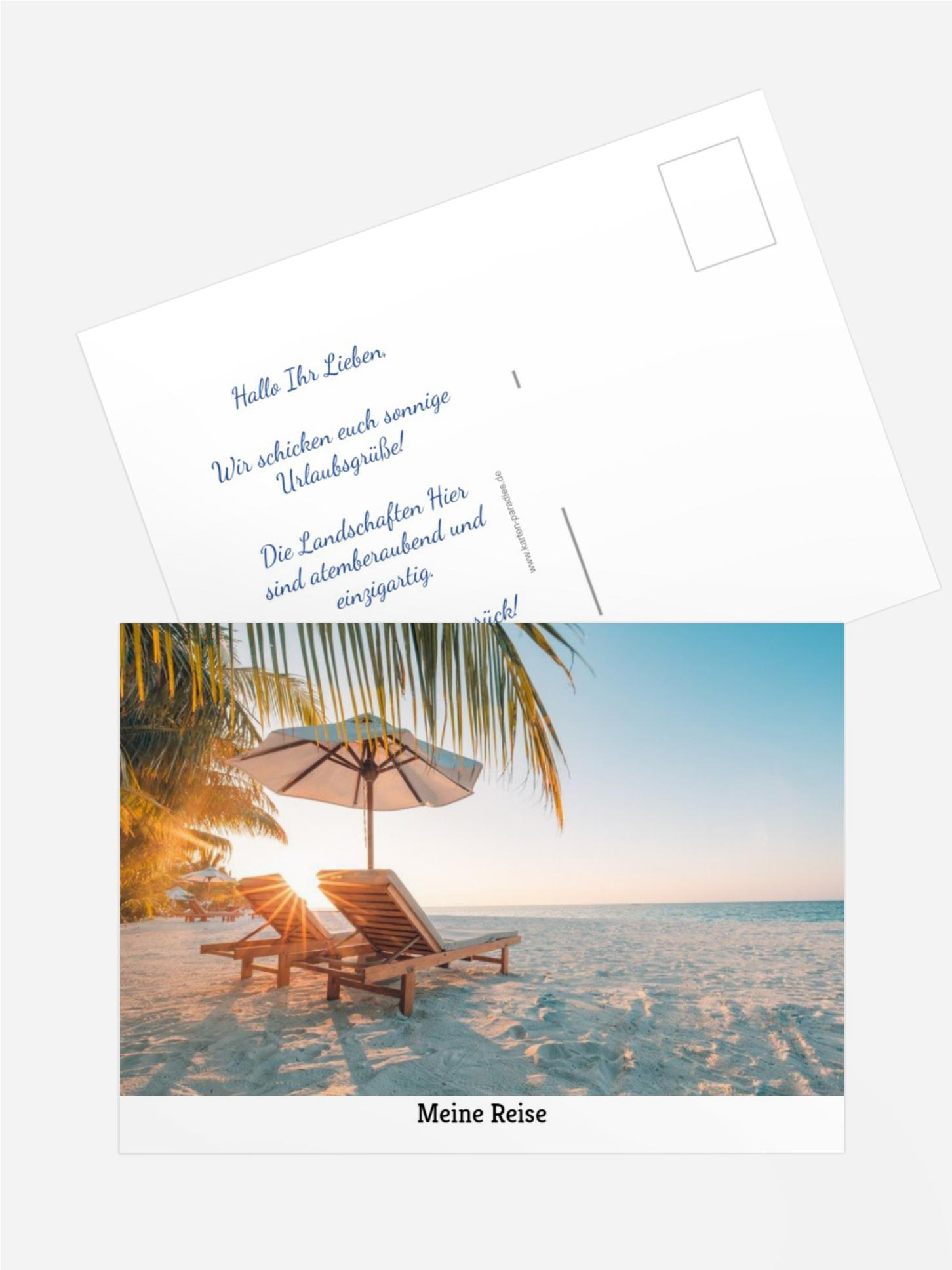 Fotopostkarte Landscape