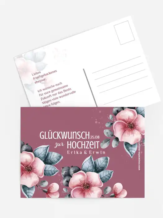 Präsente Blumenflut