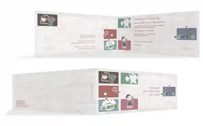 Einladung Kindergeburtstag Sportliche Elemente