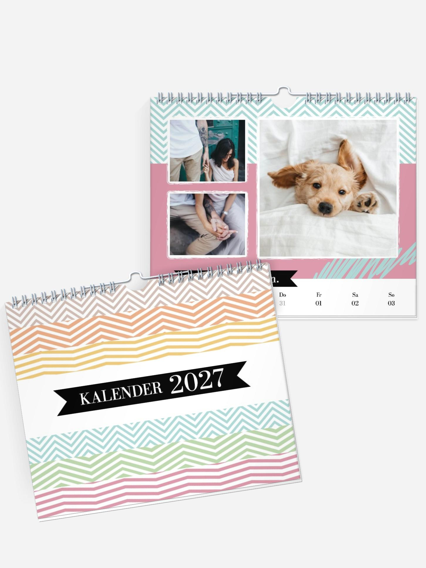 Wochen-Wandkalender Kunterbunt Wochen-Wandkalender Kunterbunt