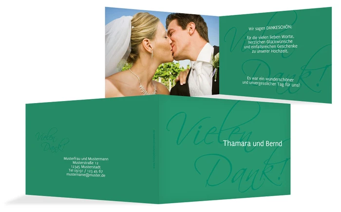 Dankeskarte Liebesbrief