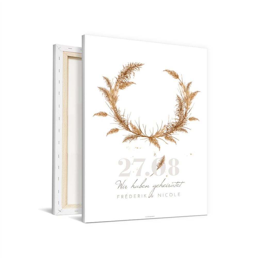 Hochzeitsbaum Zugefächert