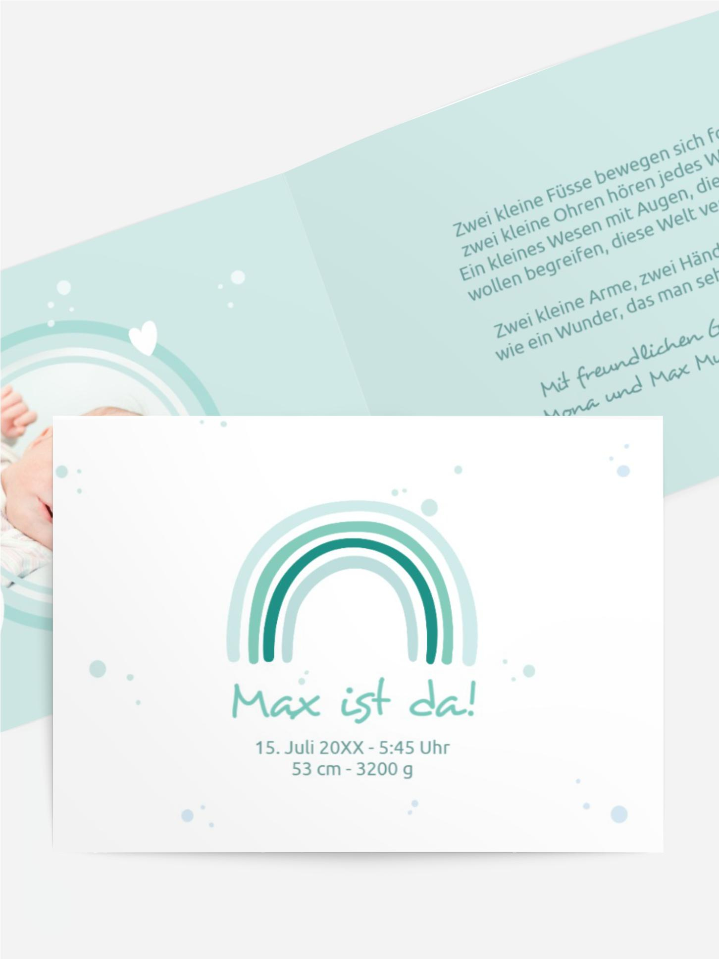 Regenbogenlächeln