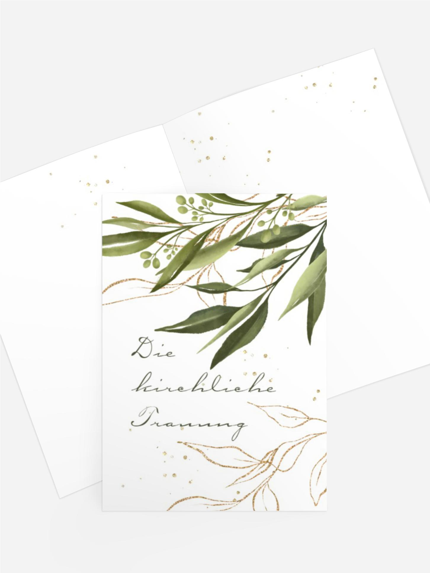 Kirchenheft Edelblatt