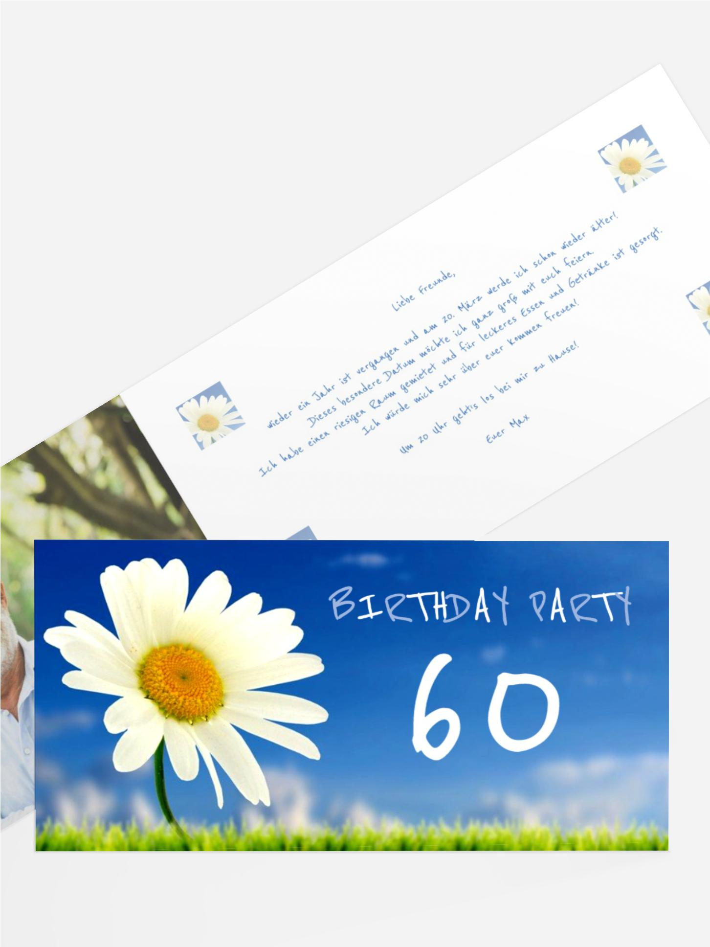 Einladung zum Geburtstag Lebensfreude Foto 60