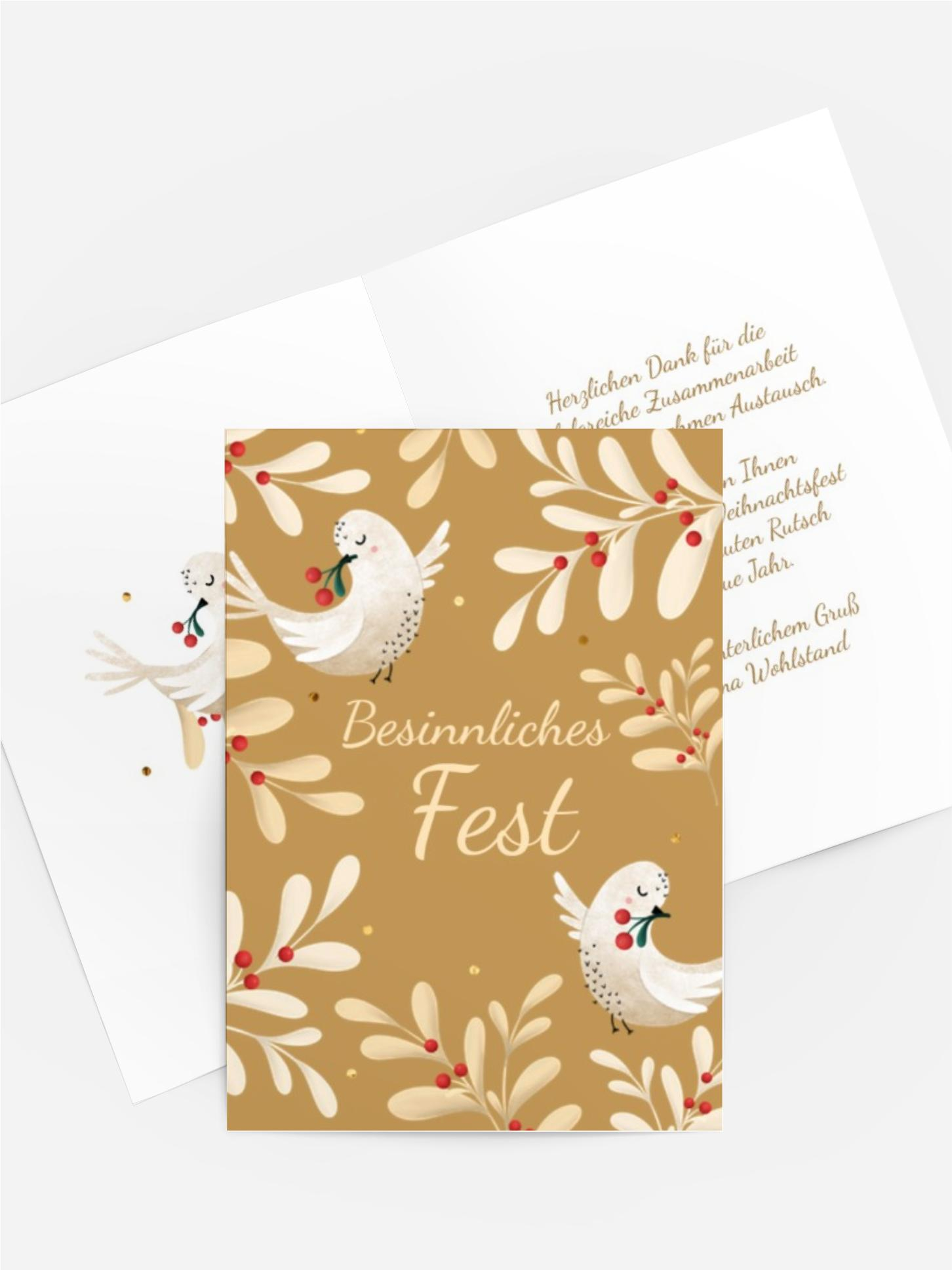 Weihnachtstäubchen Weihnachtstäubchen